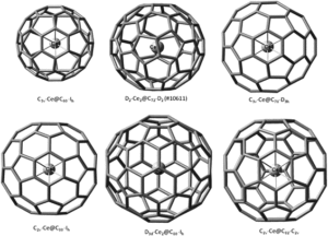 endohedral-fullerene-structure